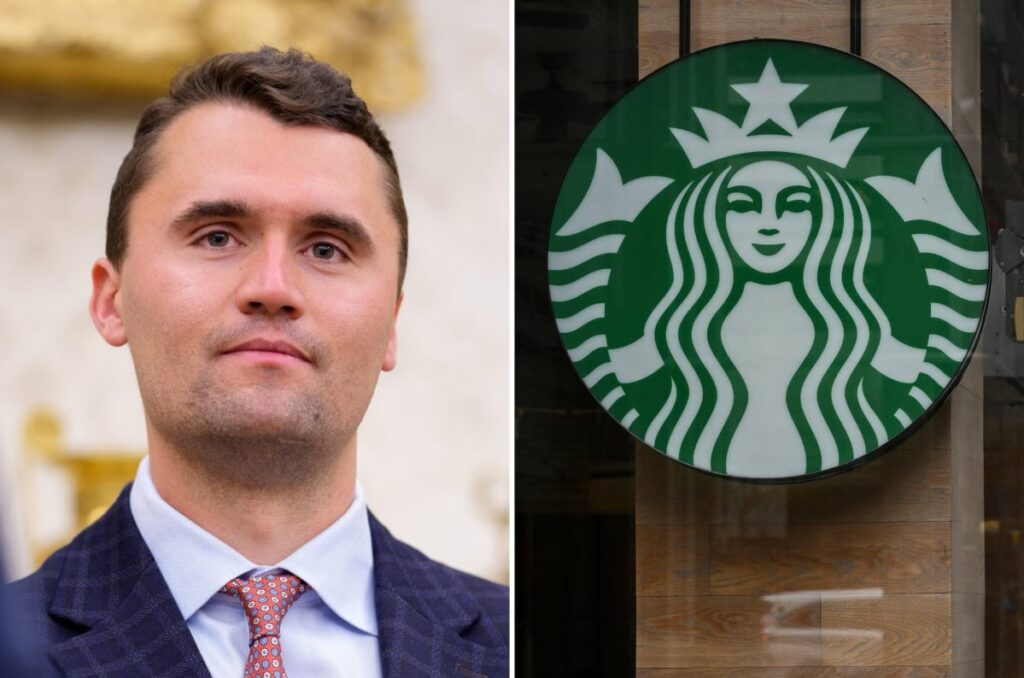Starbucks Confirms Customers May Habe ‘Charlie Kirk” Written On Cups After Barista Refusal–Social Media Calls Them Out Over Policy Banning Political Slogans!