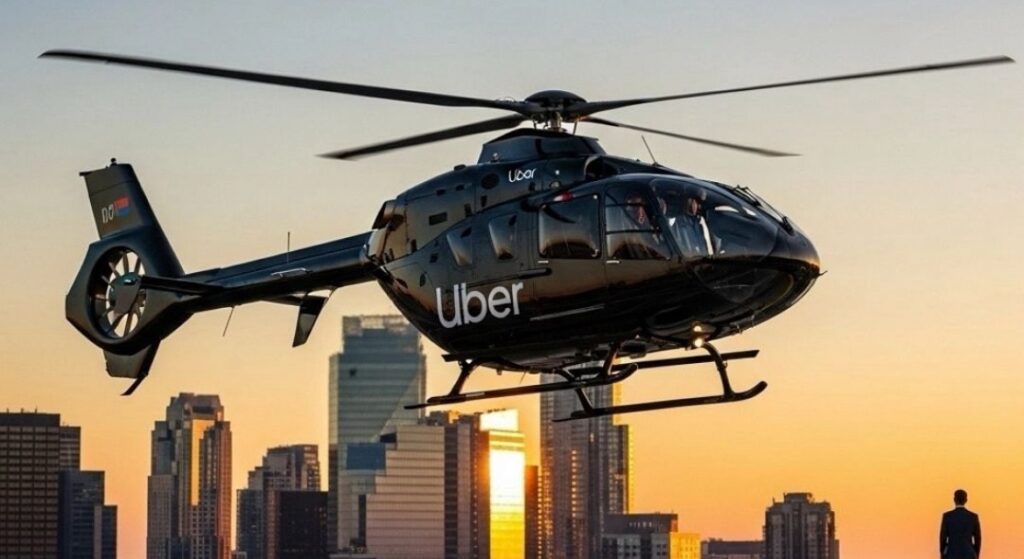 Uber To Launch Helicopter Rides In New York City!