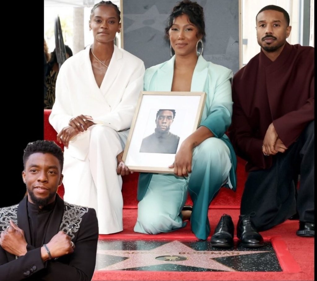 Chadwick Boseman Receives Star On The Hollywood Walk Of Fame!