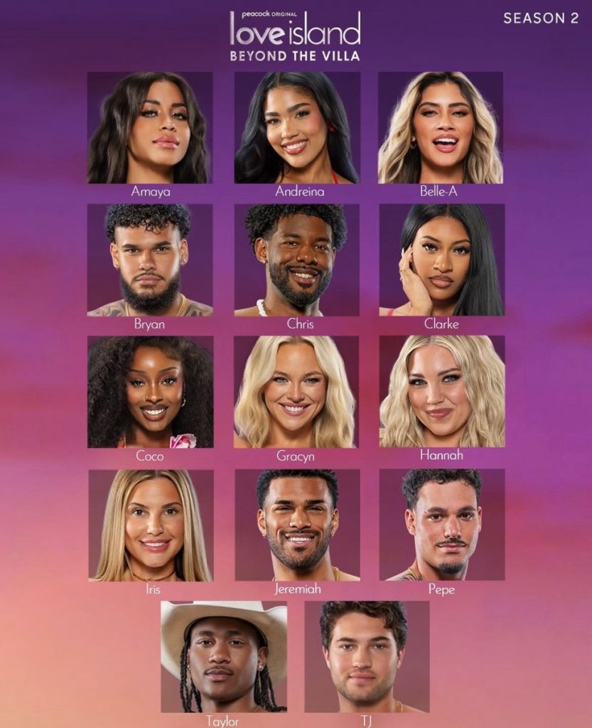 Needed Or Keep It? Peacock Announces Cast For Season 2 Of Love Island: Beyond The Villa!