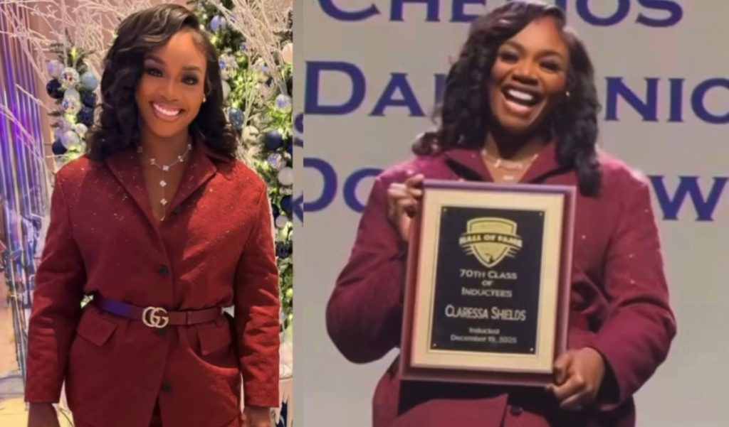 Claressa Shields Inducted Into the Michigan Sports Hall Of Fame!