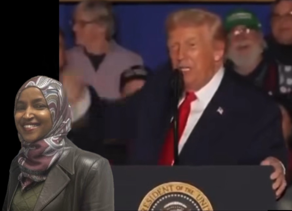 Donald Trump Targets Rep. Ilhan Omar At Pennsylvania Rally!