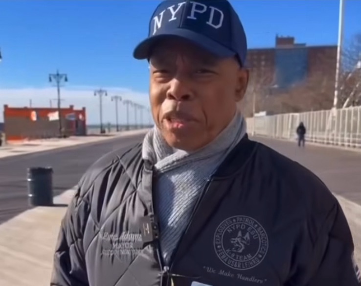 Mayor Eric Adams Has NYC Doing a Double Take After “White Stuff” Warning 